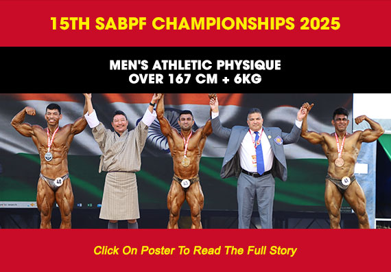 MEN'S ATHLETIC PHYSIQUE OVER 167 CM + 6KG...